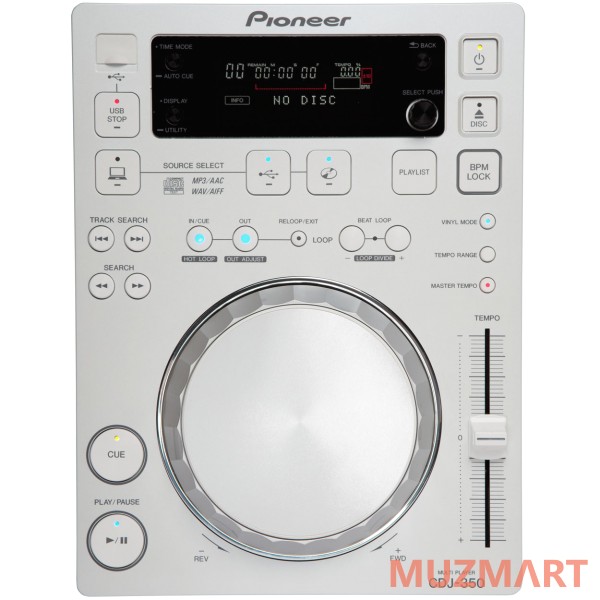Pioneer CDJ-350-W Dj CD/MP3 DJ проигрыватель CD/MP3