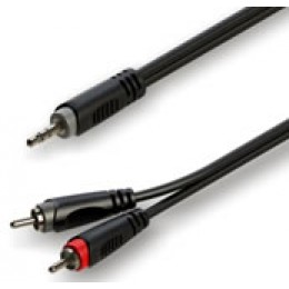 Roxtone RAYC150L1.5 Аудио-кабель 3,5 мм Stereo Jack - 2 x RCA, 1,5 м