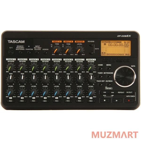 Tascam DP-008EX 8-канальная цифровая портастудия SD/SDHC