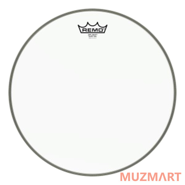 Remo SD-0114-00 Diplomat Hazy Resonance Нижний пластик для малого барабана, однослойный, непрозрачный