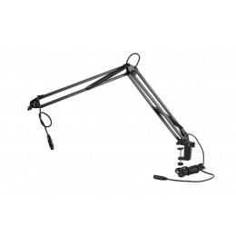 K&M 23850-311-55 Микрофонная стойка со струбциной и микрофонным держателем