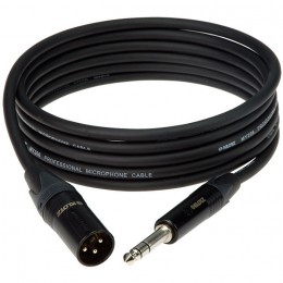 Klotz M1MS1B0200 Кабель микрофонный XLR Male - Jack 6,3, 2м