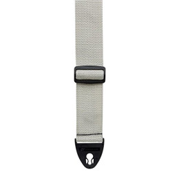 D'Andrea 1355SILVER Polyweb Ace-Lock Ремень для гитары
