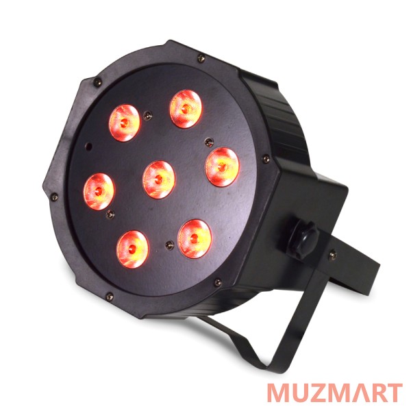 Led Star P0710F Колорченджер, 7 модулей RGBW 10Вт, 25 град, DMX512
