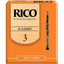 Rico RCA1030 №3 Трости для кларнета Bb 10 шт.